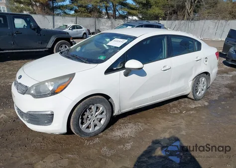 2016 Kia Rio Lx z USA, uszkodzony, nr VIN KNADM4A3XG6623328